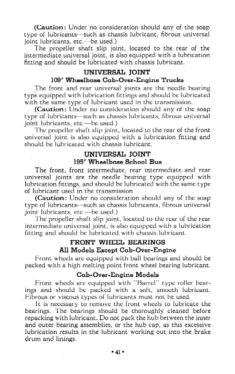 1942 Chevrolet Truck Owners Manual Page 10